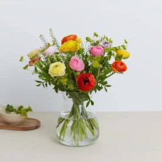 The colorful buttercups